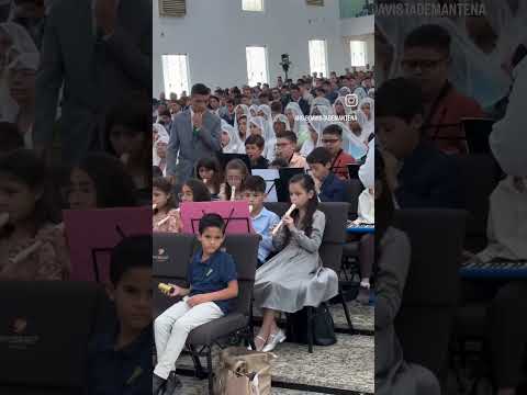 Orquestra Infantil em Boa Vista de Mantena - MG Hino "Buscai Primeiro"