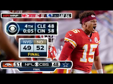 Top 10 Highest Scoring Games in NFL History!