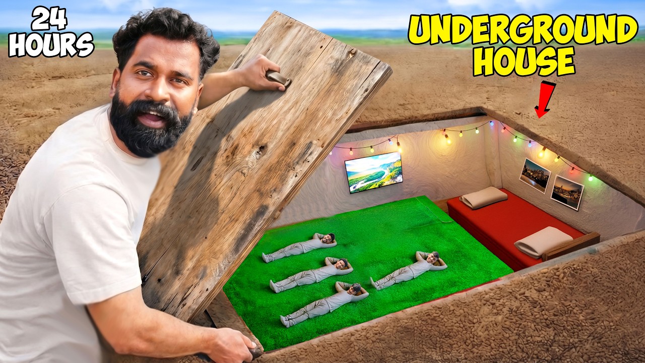 UnderGround House Making | Bunker | ഭൂമിക്ക് അടിയിലെ വീട് | M4 Tech | Part 2 |
