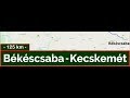 44 Es Főút M44 Es Autóút Main Road 44 Expressway M44 Békéscsaba To Kecskemét Oct 12 2019