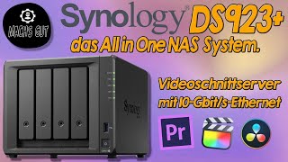 Synology  DS923+  das All in one NAS System - Videoschnittserver