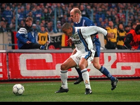 Ronaldo on Schalke 04 UEFA Cup 1997 Home & Away (Some Rare Footage)