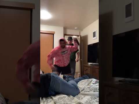 Hitting dad with the belt