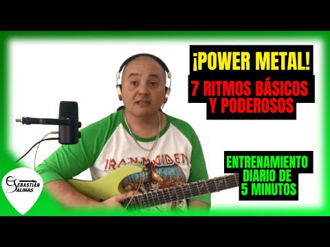 Domina Estos 7 Ritmos de Power Metal en Guitarra en 2026