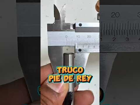 Así se usa bien el calibrador Vernier (y pocos lo saben) #Herramientas #Medición #Bricolaje #DIY