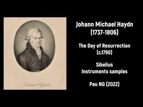 [Sheet music] Johann Michael Haydn (1737-1806) - The Day of Resurrection (c.1790)