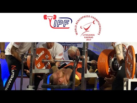 Men M1-M4, 105 kg - World Equipped Bench Press Championships 2017