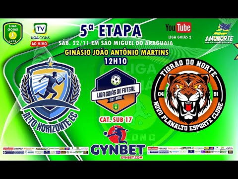 LIGA GOIÁS GYNBET.COM 2025 CATEG. BASE 2025 - ALTO HORIZONTE EC X NOVO PLANALTO EC