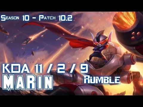 MaRin RUMBLE vs AATROX Top - Patch 10.2 KR Ranked