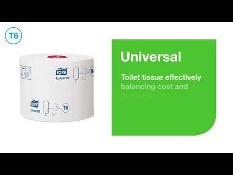 Tork T6 toiletpapir dispensersystem