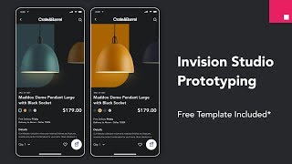 Design and Prototype a Mobile Application with Invision Studio | Free Project Files