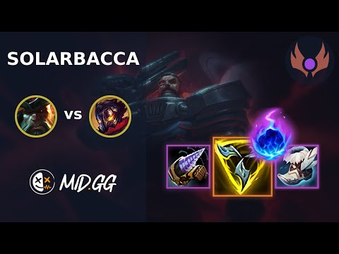 MID.GG: [ solarbacca ] Gangplank MID vs Viktor | EUW MASTER | LOL Season 2024