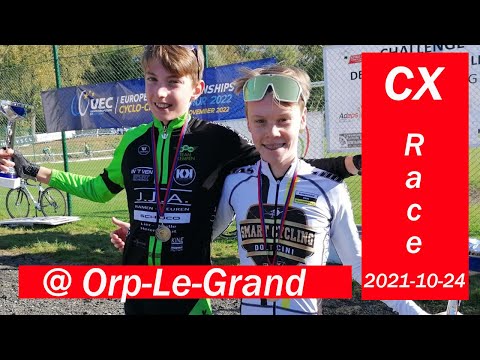 Cyclocross  @ Orp Le Grand / 2021 10 24 Aspiranten U15