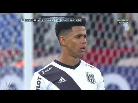 Volante Naldo - Atlético-PR x Ponte Preta