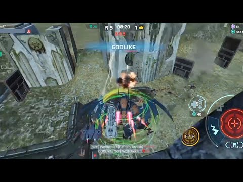 INSANE CORRUPTED FAFNIR AND LUCHADOR DESTROY EVERYONE! WAR ROBOTS FFA GAMEPLAY! (War Robots)