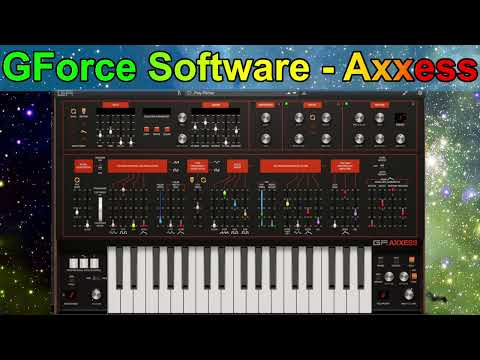 GForce Software - Axxess | Studio Demo Sound | Factory Presets