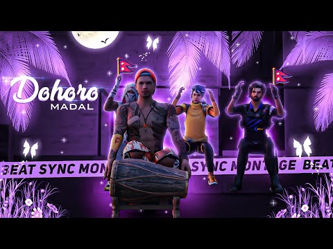 Dohoro Madal - Beat Sync | Free Fire Best Edited
