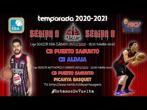 Senior A Cb Puerto Sagunto - Cb Aldaia (LIGA EBA 20-21)