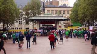 Irish in Place d'Armes, Luxembourg city centre - 10th September 2013
