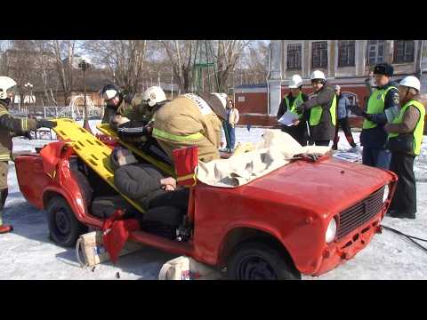 Краевые соревнования огнеборцев состоялись в Бийске ("Будни", 27.03.26г., Бийское телевидение)