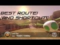 Mario Kart 64 Yoshi Valley BEST ROUTE SHORTCUT
