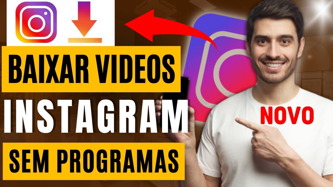 NOVO! Como Baixar Vídeos do Instagram (Sem Programas)