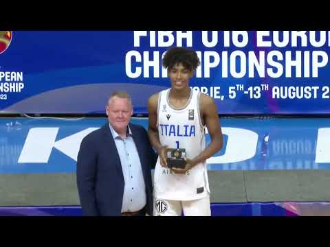 MAIKCOL PEREZ(BORN:2007)U16 EUROPEAN TOURNAMENT HIGHLIGHTS.KNOCK OUT STAGE.ALL-STAR FIVE.