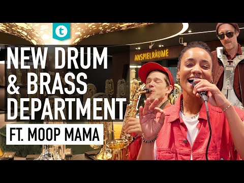 Mindblowing Performance in our Brand New Shop! | ft. MOOP MAMA X ÄLICE | Thomann