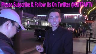 Radek Lord talks about his movie The Standoff outside the Standoff Premiere at Regal LA Live Theatre video