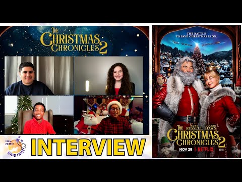 Must-Watch: Ethan P. meets The Christmas Chronicles 2 Cast