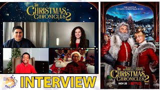 Ethan P. interviews Jahzir Bruno, Darby Camp and Julian Dennison (The Christmas Chronicles 2) video