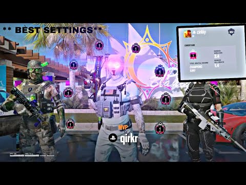 THE *BEST* #1 CONTROLLER CHAMPION Settings on Rainbow Six Siege X PS5/Xbox/PC