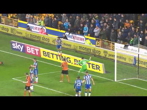 HIGHLIGHTS: WOLVES 0 WIGAN ATHLETIC 1 - 14/02/2017