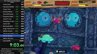 Feeding Frenzy 2 Speedrun Any% in 59:16.063 [Personal Best || Sub 60 Run]