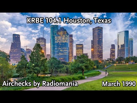 KRBE 104.1 (HOUSTON'S POWER MIX - Power 104) Houston, TX - March 3rd, 1990