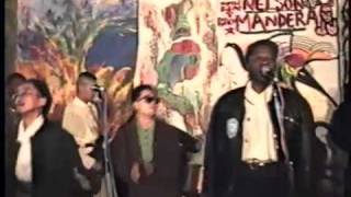 Karly Chockers avec Papa Wemba: Analengo, 29Oct1990, Osaka, Japon