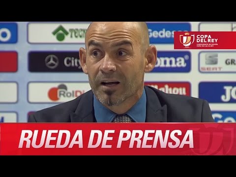 Rueda de prensa de Jémez tras el Getafe CF (3-1) Rayo Vallecano