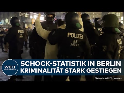 BERLIN: Statistik-Schock! Gewalttaten im öffentlichen Raum stark gestiegen