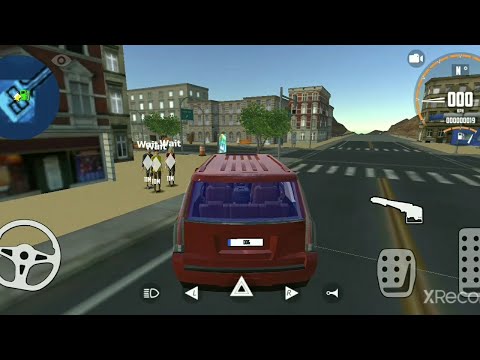 In a new city with my Escalade | Car simulator Escalade driving gameplay