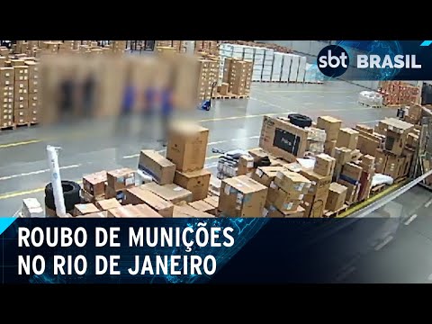 Suspeitos de roubar 10 mil munições de transportadora no Rio são presos (07/05/24)