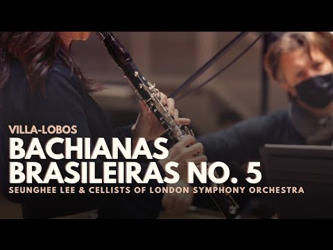 Villa-Lobos - Bachianas Brasileiras No. 5  Aria-Cantilena for Clarinet & Cellos (Arr. Lee)