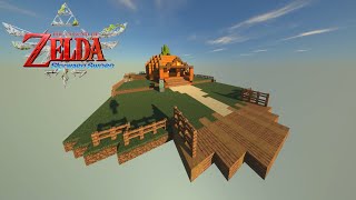 【マイクラ】ゼルダの伝説スカイウォードソードのパンプキンバーをマイクラで再現してみた