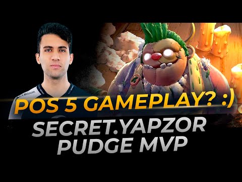 Secret.YapzOr plays Pudge MVP | Full Gameplay Dota 2 Replay