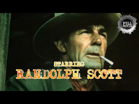 Western Movie | Randolph Scott | English | FULL MOVIES