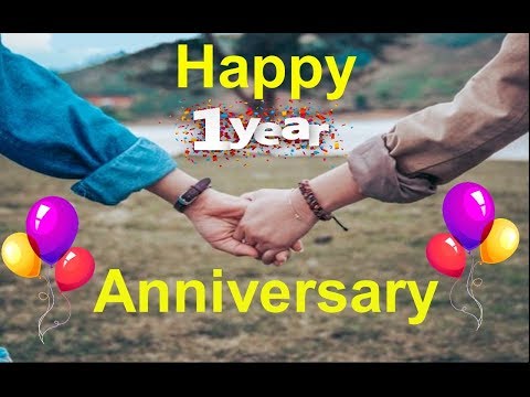 Happy 1st year Wedding Anniversary