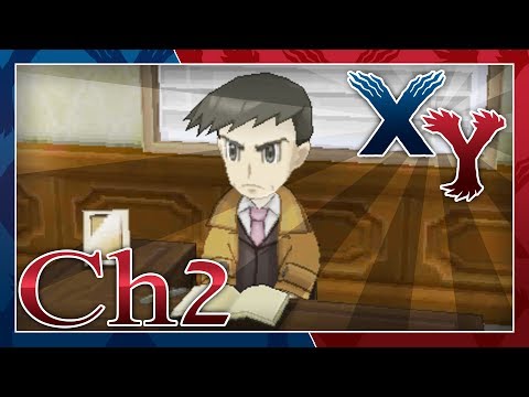 Pokémon X and Y Walkthrough - (Looker, Chapter 2): In The Back Alley