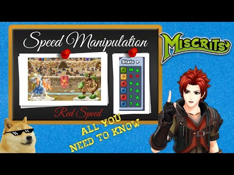 Miscrits Speed Manipulation and Red Speed explanation.
