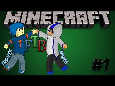 Minecraft: Yogcraft W/ Tusspot #1 - Setting up