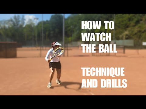How to focus on the ball by NOT watching the ball