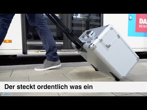 Artikelvideo 1 für ALUMAXX Pilotenkoffer OMEGA Aluminium silber 48,0 x 23,0 x 38,5 cm, Artikelnummer 121509